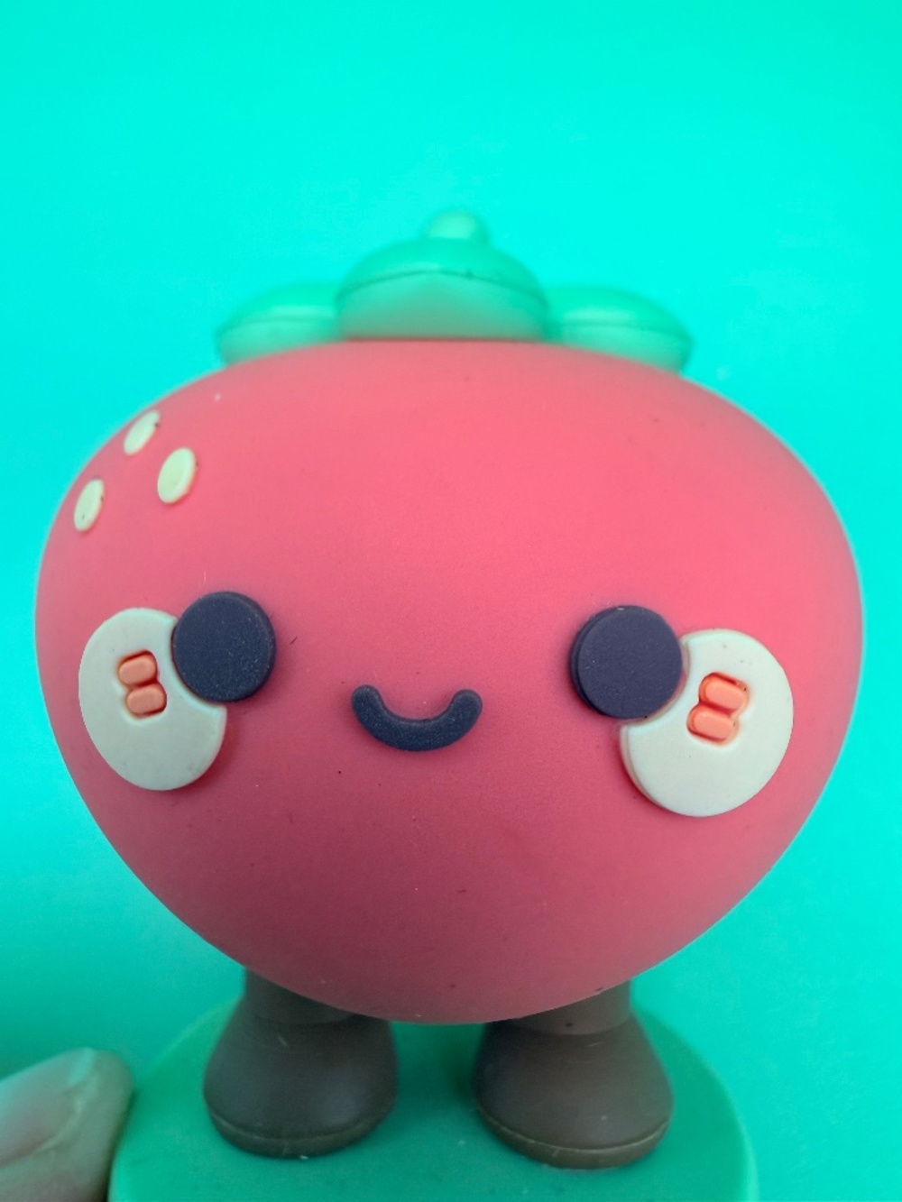 Honeymaru Kawaii Tomato Character Figure Collectible Desk Decor